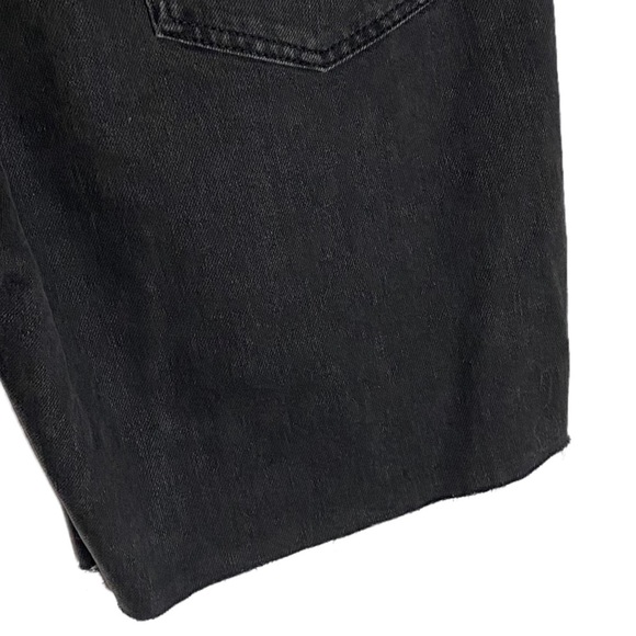 BDG Urban Outfitters DAD Slim Straight Leg Cropped Shorts Faded Black 36 - Picture 14 of 16